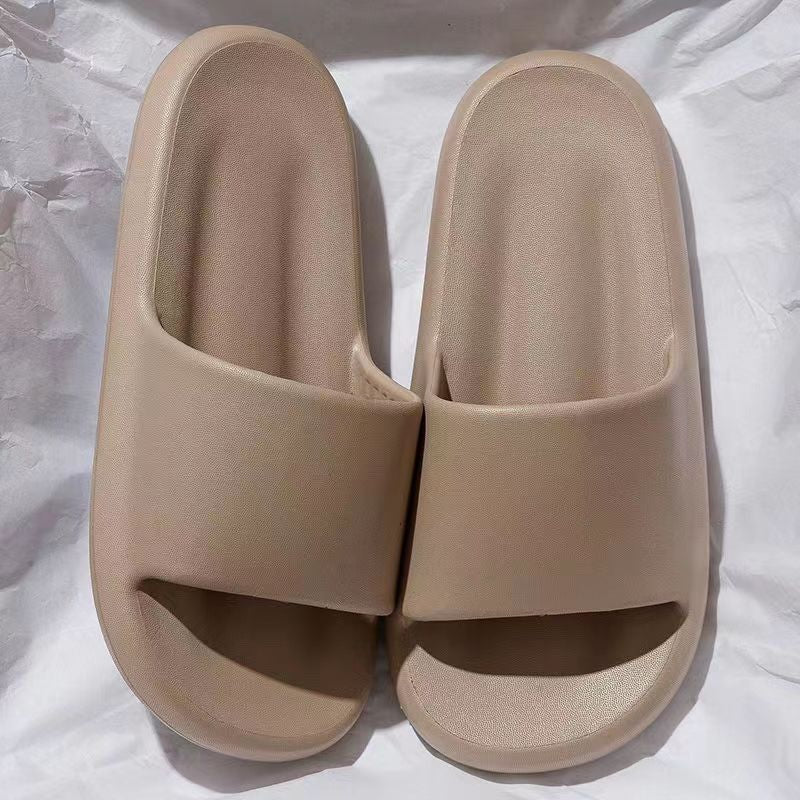 Home slippers women's four seasons 2023 new indoor home bathroom bath non-slip lightweight height increasing eva slippers