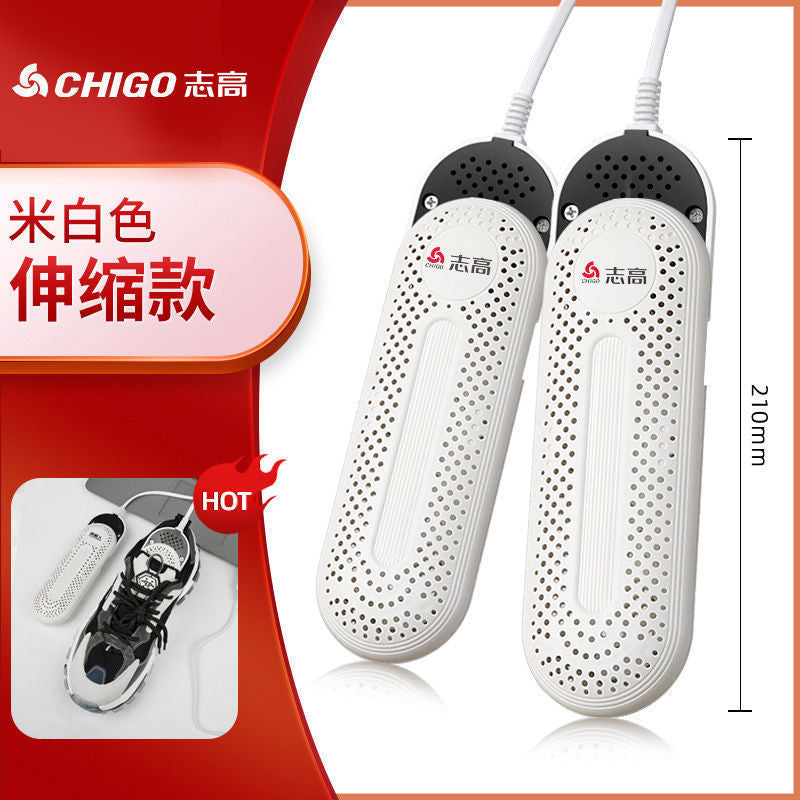 Chigo Shoe Dryer Household Dehumidification Home Shoe Drying Artifact Shoe Dryer Dormitory Baking Shoe Coaxing Shoe Warmer Quick Dryer