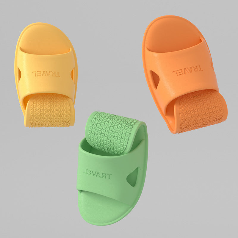 Disposable Travel foldable portable slippers non-slip swimming beach shoes travel business trip Hotel Bath men and women