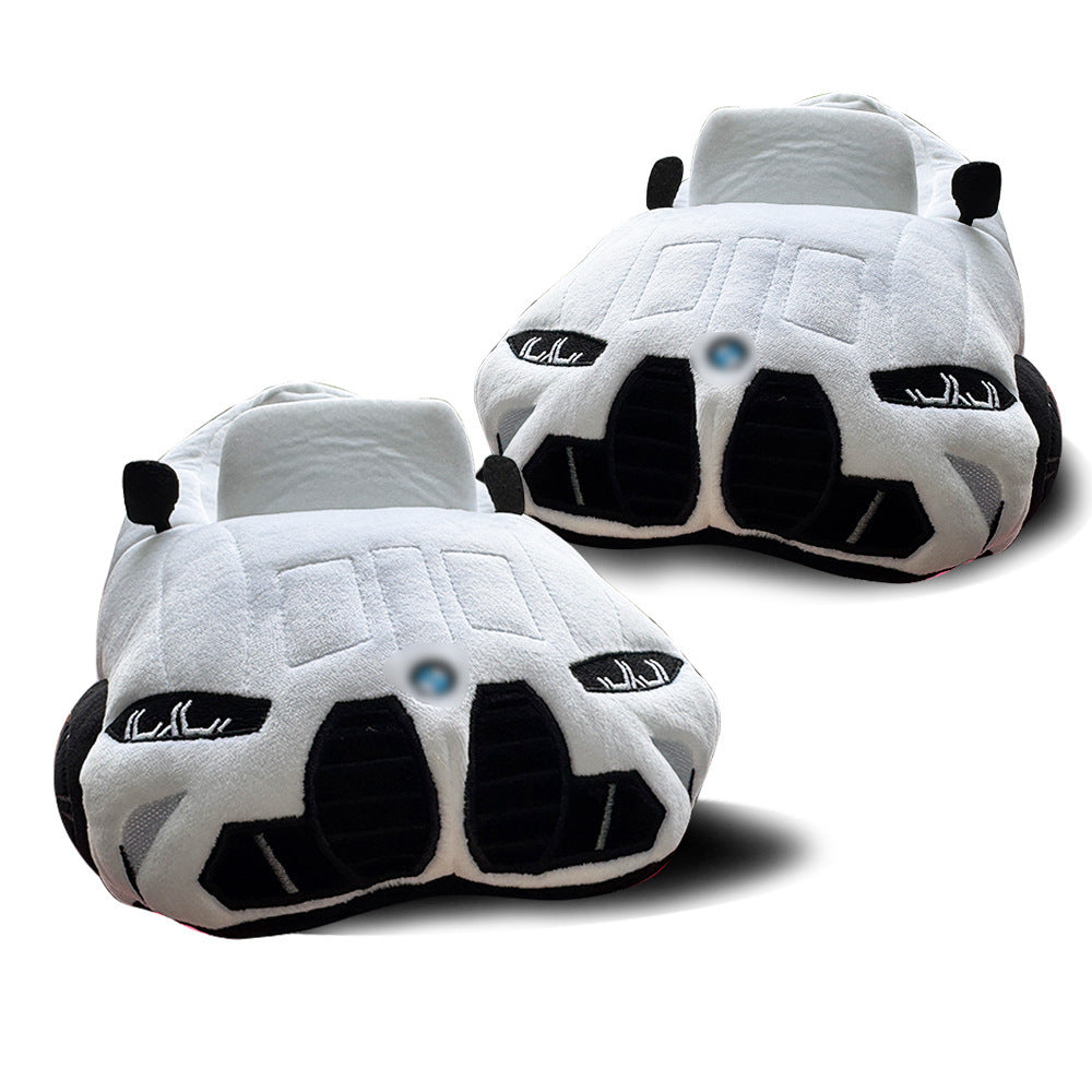 Factory direct cross-border new BMW new non-slip warm home cotton shoes winter cotton shoes