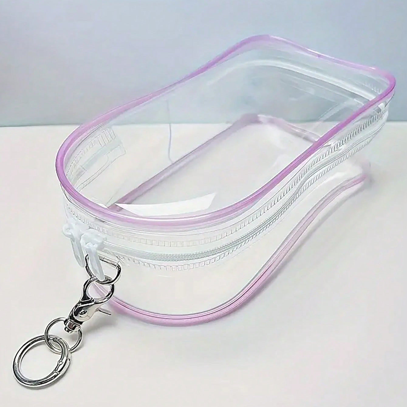 Labubu Protective Cover Vinyl Protective Case Transparent Doll Storage Bag 50 Silk Dustproof Storage Bag Baby Walking Bag