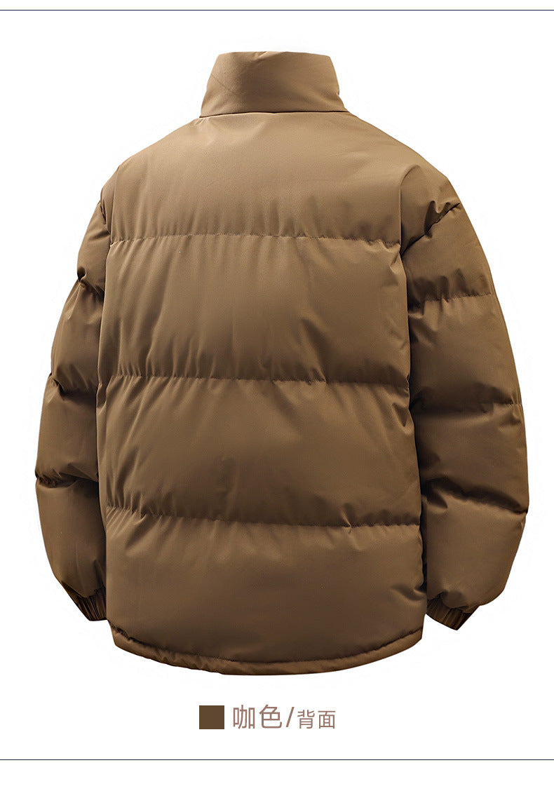 Winter cotton-padded jacket coat American fashion brand couple's bread clothing casual all-match daily loose thickened