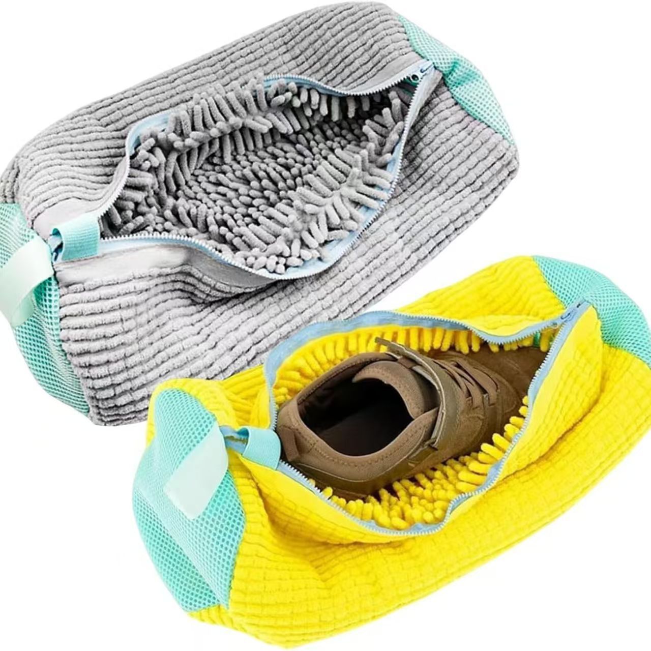 Lazy Person's Magic Tool for Home Machine Washing Shoes, Anti-Deformation High-Efficiency Shoe Cleaning Bag with Multiple Pockets