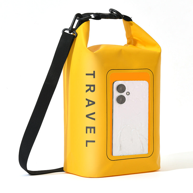 Outdoor Swimming Mobile Phone Rafting Touchable Rainproof Touch Screen Waterproof Sealed Takeaway Equipment Special Rider Crossbody Bag