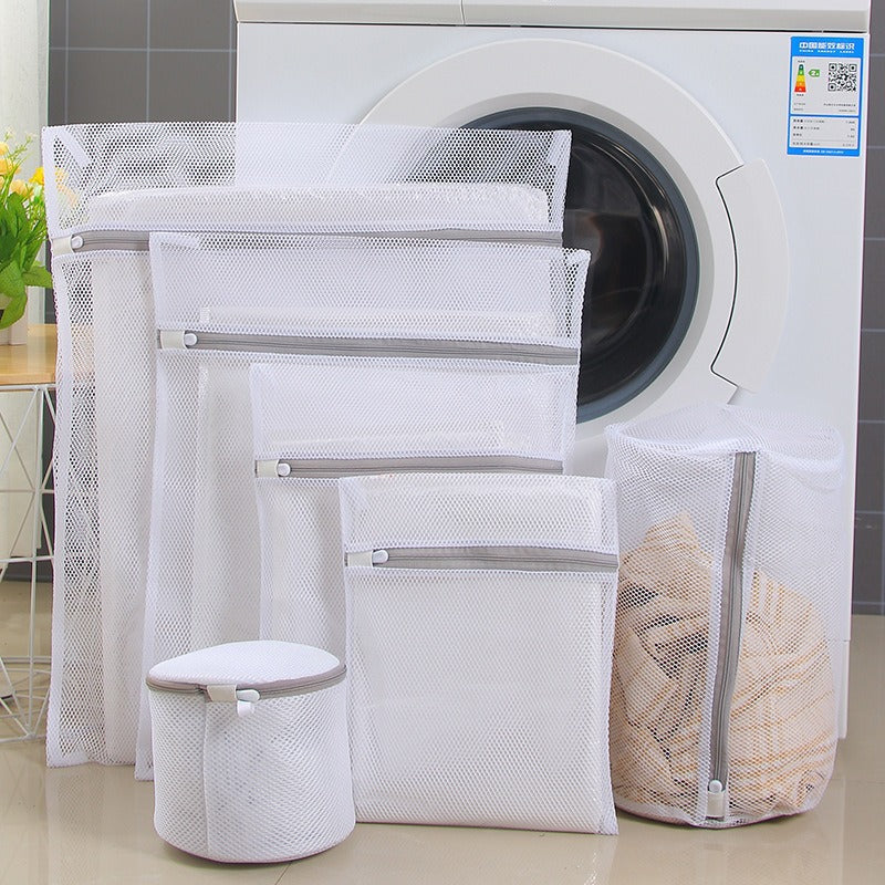 Gray 70g Underwear Bra Machine Wash Mesh Bag Coarse Mesh Fine Mesh Laundry Bag Protective Wash Bag Laundry Bag for Washing Machine Use