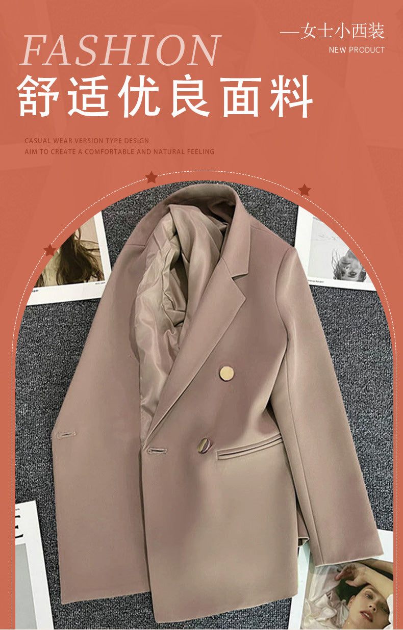 Green Small Blazer for Women 2025 Spring New Style Slimming Internet Celebrity Street Top Trendy Women