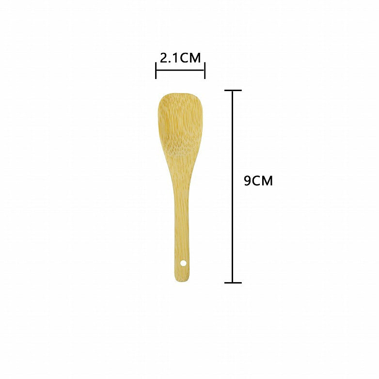 Manufacturer Wholesale Japanese-Style Yogurt Pudding Bamboo Spoon Baby Spoon Mini Spoon Food-Grade Bamboo Spoon Children's Small Spoon