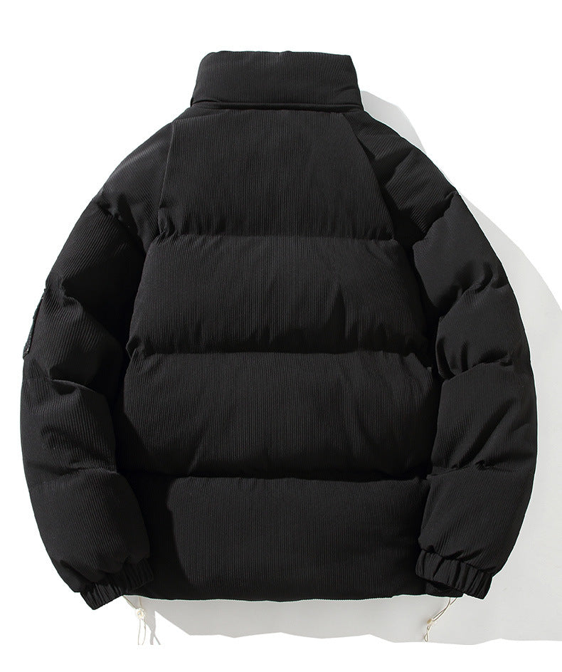 American Street Fashion Brand Graphene Winter Thickened I Charge Daily Casual All-match Cotton Jacket
