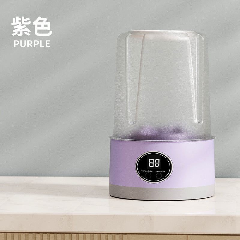 Small Mini Washing Machine Household Fully Automatic Small Washing Machine Washing Socks Mask Desktop Rechargeable Washing Machine