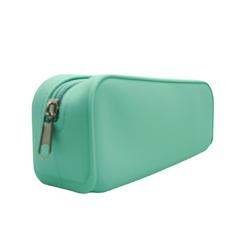 Large-Capacity Silicone Pencil Case Stationery Box Storage Multifunctional Large Pencil Case for Primary School Students Silicone Pencil Case for Primary School Students