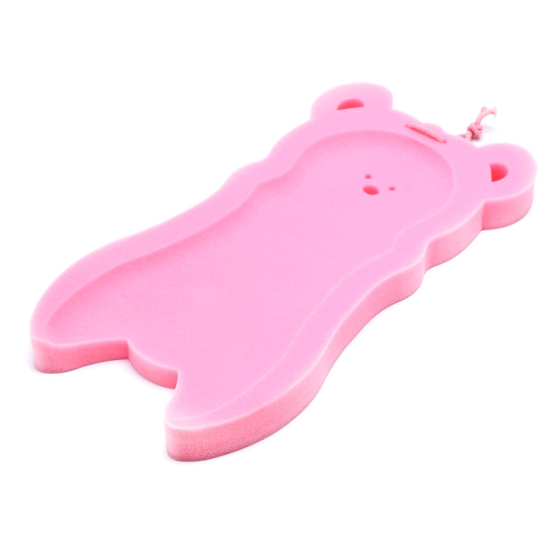 Baby Bath Sponge Mat Newborn Bath Mat Rack Net Bath Mat Baby Bath Rack Infant Bathtub Anti-Slip Mat