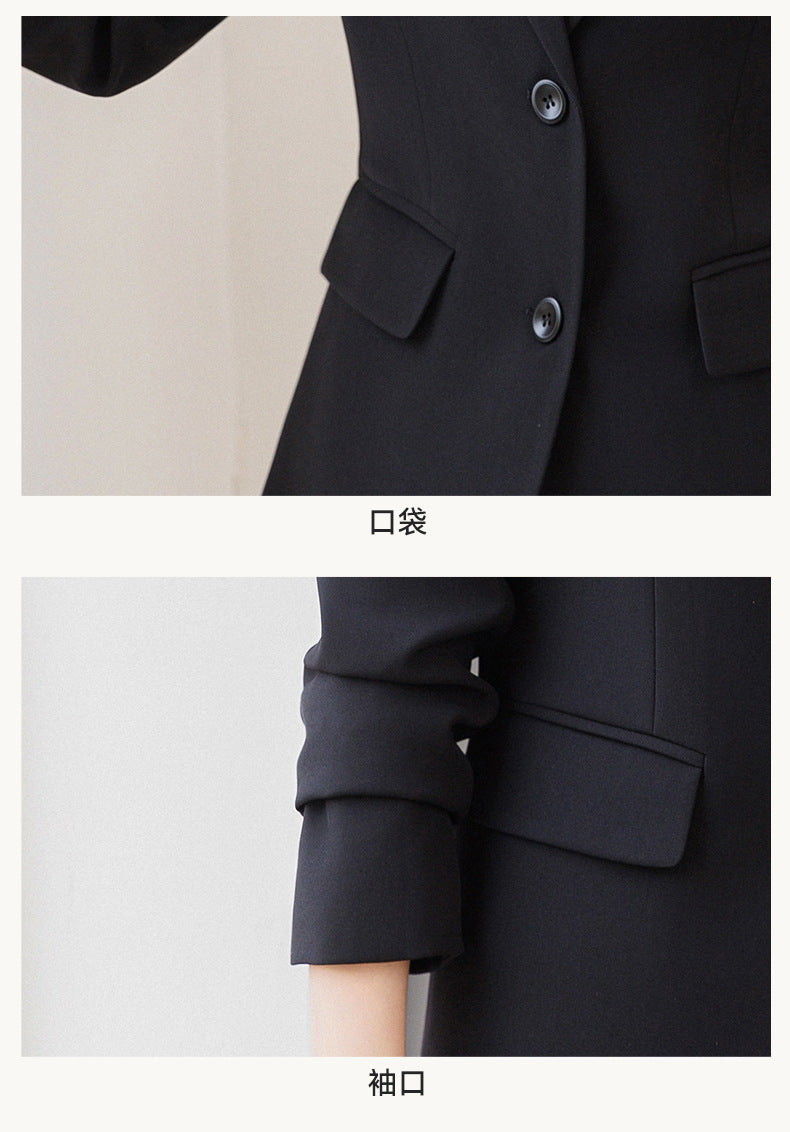 Cross-Border Off-White Blazer for Women, High-End Spring New Style Professional Suit, Fashionable and Elegant Formal Workwear