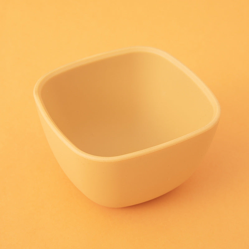 Free Shipping Cross-border Hot Selling Children's Supplementary Bowl Mini Bowl Baby Feeding Tableware Anti-drop Food Grade Mini Silicone Bowl