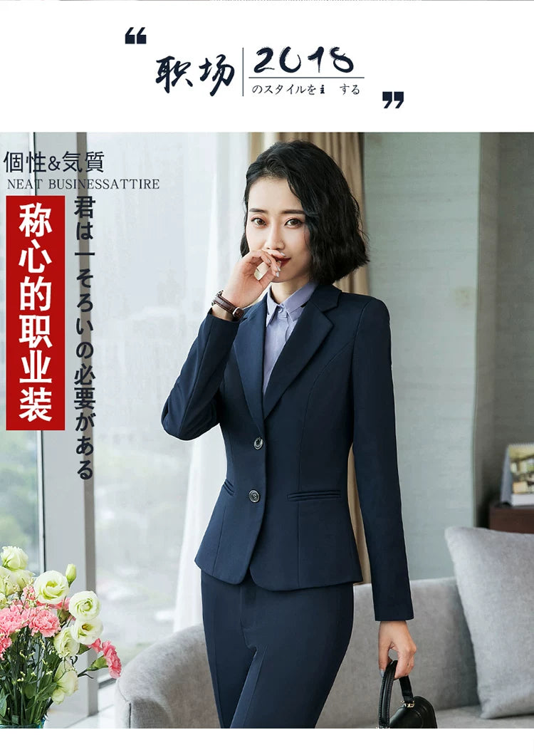 Workplace Women's Elegant Office Workers Korean Style Suit Skirt Two-piece Fashionable Casual British Style Small Suit suit
