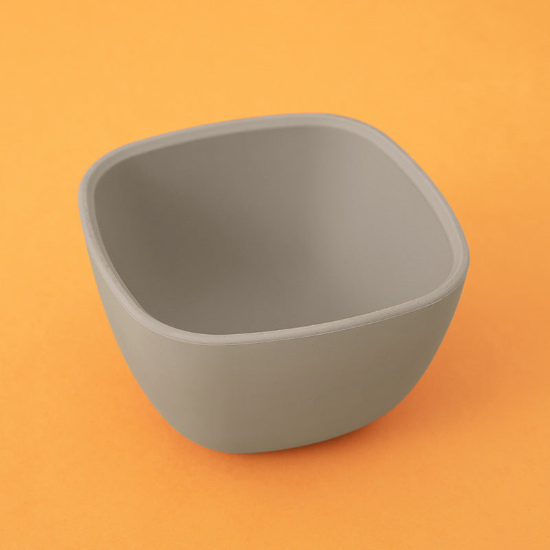 Free Shipping Cross-border Hot Selling Children's Supplementary Bowl Mini Bowl Baby Feeding Tableware Anti-drop Food Grade Mini Silicone Bowl