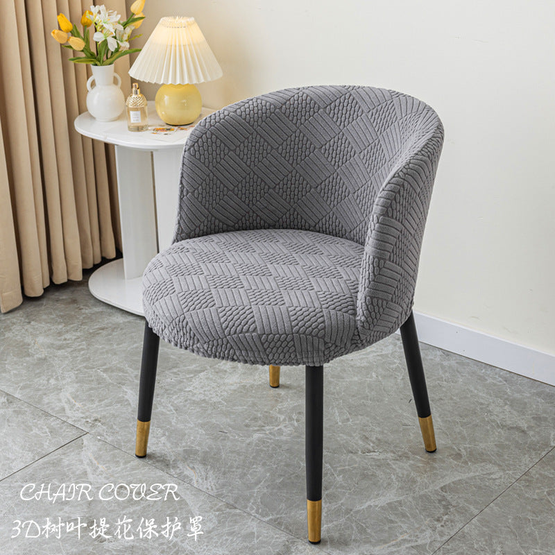 Curved chair cover dressing table dressing table office coffee shop conference semicircle chair cover chopsticks cover cover cloth