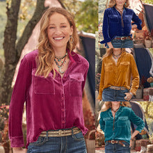 Independent Site Amazon Cross-Border Gold Velvet Short Top for Women 2025 New European and American Clothing Small Suit Jacket