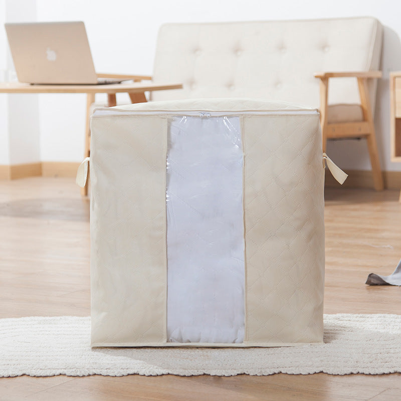 ✅ Thickened Large-Capacity Non-Woven Quilt Storage Bag Organizer Bag Clothes Moving Packing Bag Storage Bag Luggage Bag