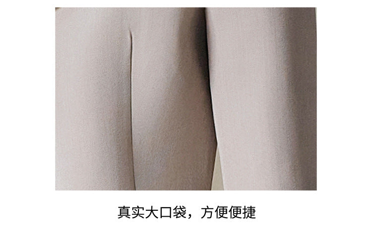 High-End Spring & Fall Hotel Front Desk Professional Wear Long-Sleeved Sales Department Reception 4S Store Sales Consultant Fashion Suit Suit