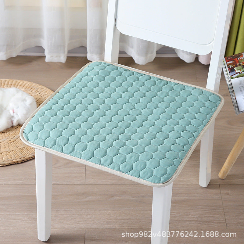Chair cushion cushion four seasons universal chair cushion office fart cushion restaurant dining chair stool non-slip square seat cushion