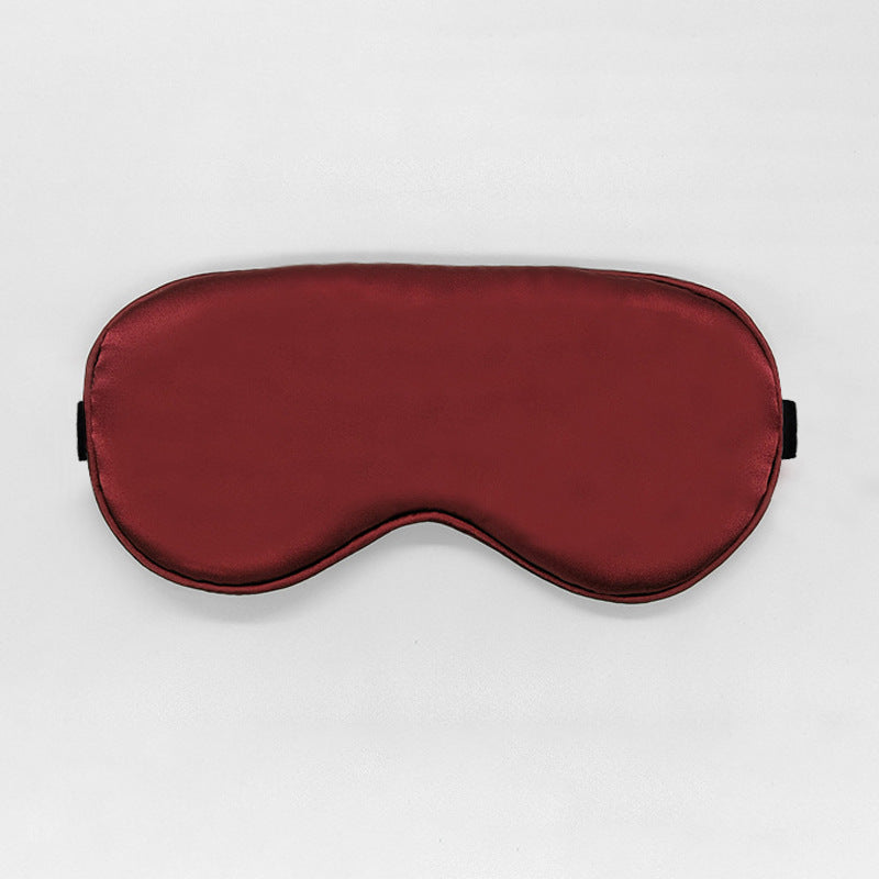 Cross-Border Eye Masks in Stock, Double-Sided Imitation Silk Sleep Wholesale, Blackout for Nap, Travel, Aviation, Full Blackout Eye Protection