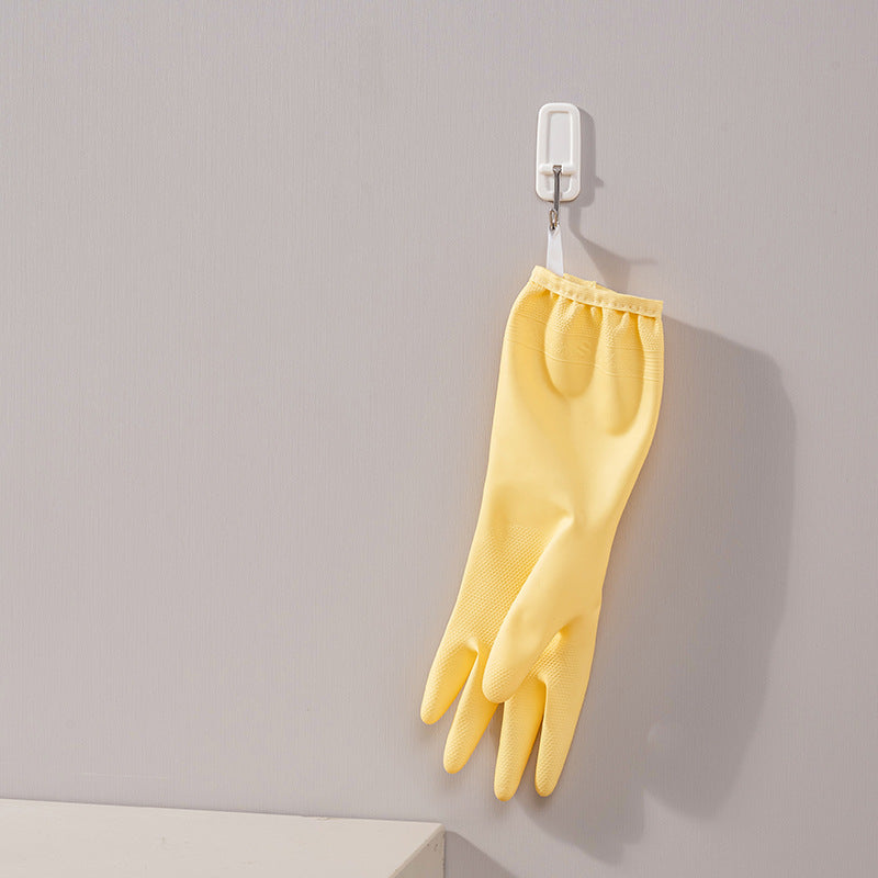 Dishwashing Gloves for Women Kitchen Housework Cleaning Latex Rubber Durable Dishwashing Clothes Rubber Waterproof Household Gloves
