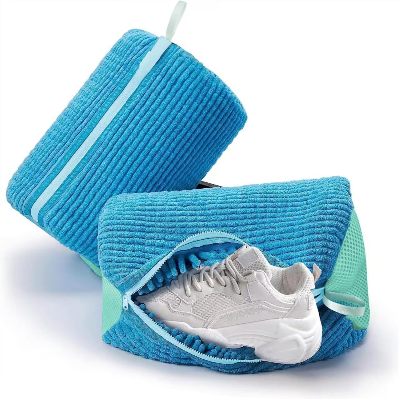 Lazy Person's Magic Tool for Home Machine Washing Shoes, Anti-Deformation High-Efficiency Shoe Cleaning Bag with Multiple Pockets