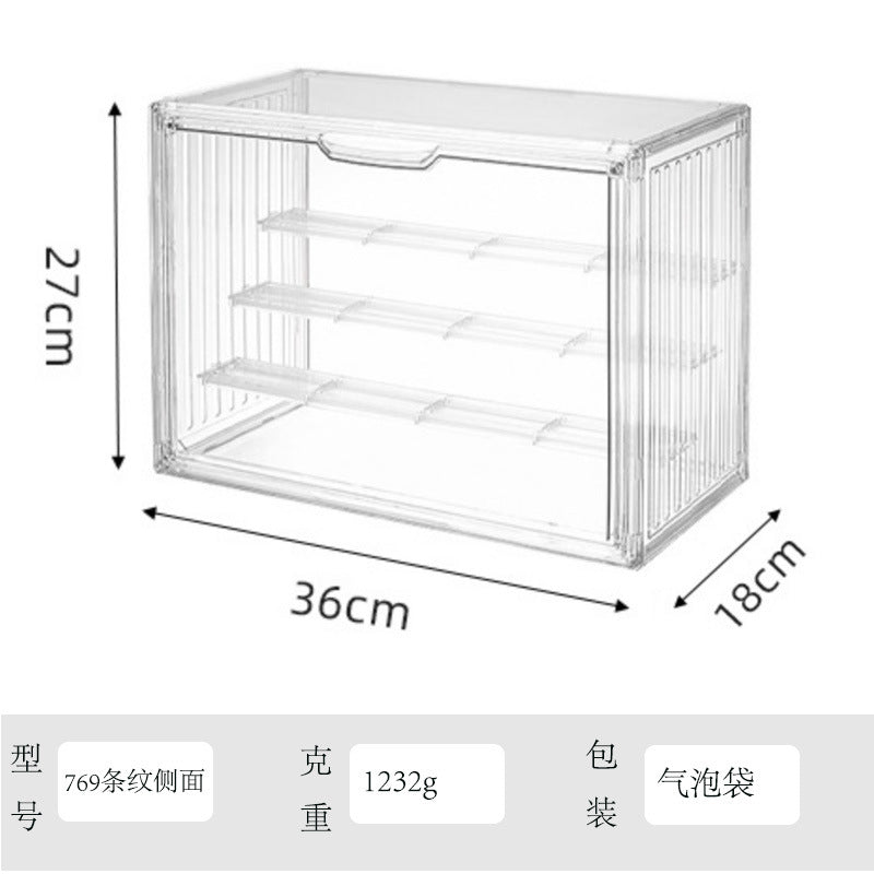 Blind Box Storage Display Stand Desktop Transparent Dustproof Acrylic Lego Bubble Mate Storage Cabinet Hand Display Box