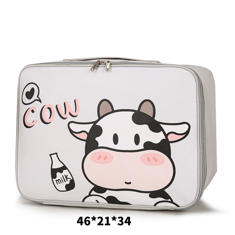 Short-Distance Travel Storage Bag, Clothing Storage Bag, Shoulder Bag, Large-Capacity Boarding Bag, Portable Luggage Bag, Travel Bag