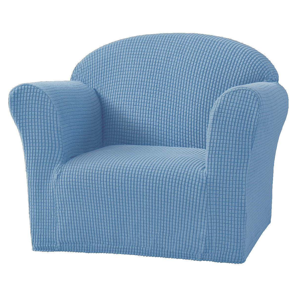 Cross-border Exclusive Elastic Fleece Children's Sofa Cover Solid Color Simple Small Sofa Cover Baby Sofa Cover