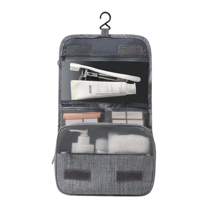 Travel Hook Toiletry Bag Storage Bag for Men and Women, Large Capacity Cosmetic Bag That Can Be Hung for Dry and Wet Separation Storage
