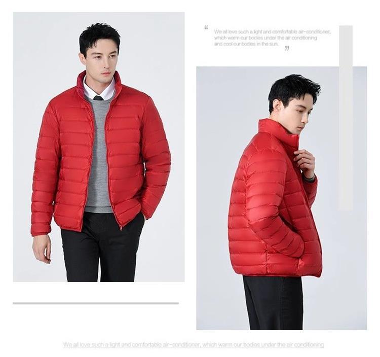 2024 New Style Lightweight Cotton Western Style Clothing Men's Short Lightweight Anti-Season Light Warm Jacket Fashionable Stitching