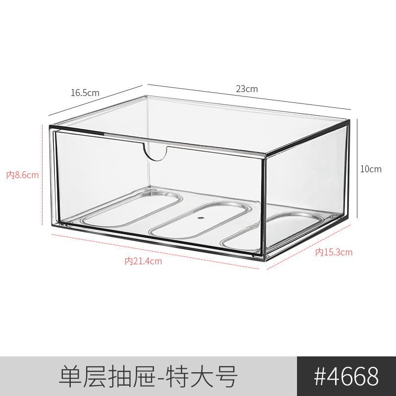5028. Japan Km.5029. Simple Transparent Shelf, Multiple Hand-Made Display Shelves Can Be Stacked