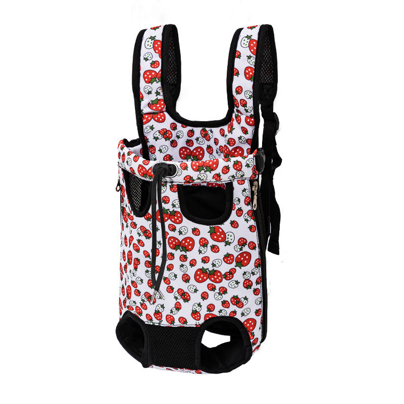 Amazon Dropshipping Pet Chest Bag, Portable Cat and Dog Pet Backpack, Oxford Cloth Pet Bag