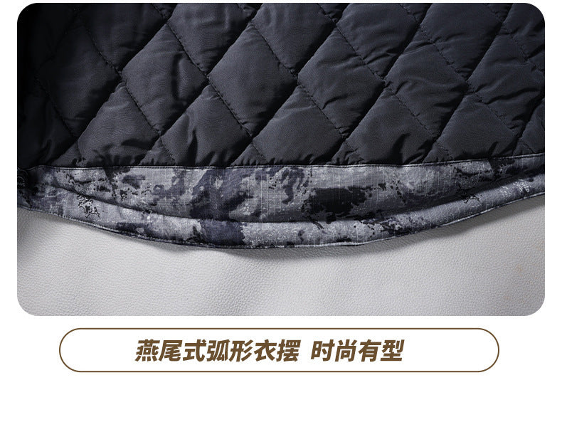 Autumn and Winter Tactical Camouflage Cotton Jacket Men's Cotton Jacket Jacket Cotton Jacket Hooded Jacket Thickeneded Work Clothes Outdoor