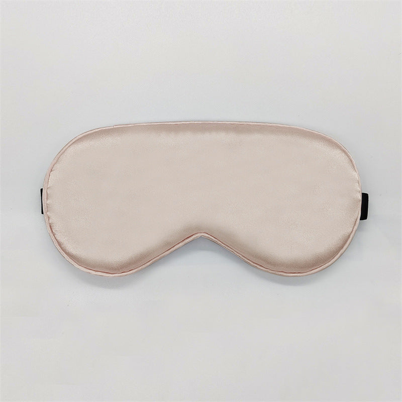 Cross-Border Eye Masks in Stock, Double-Sided Imitation Silk Sleep Wholesale, Blackout for Nap, Travel, Aviation, Full Blackout Eye Protection