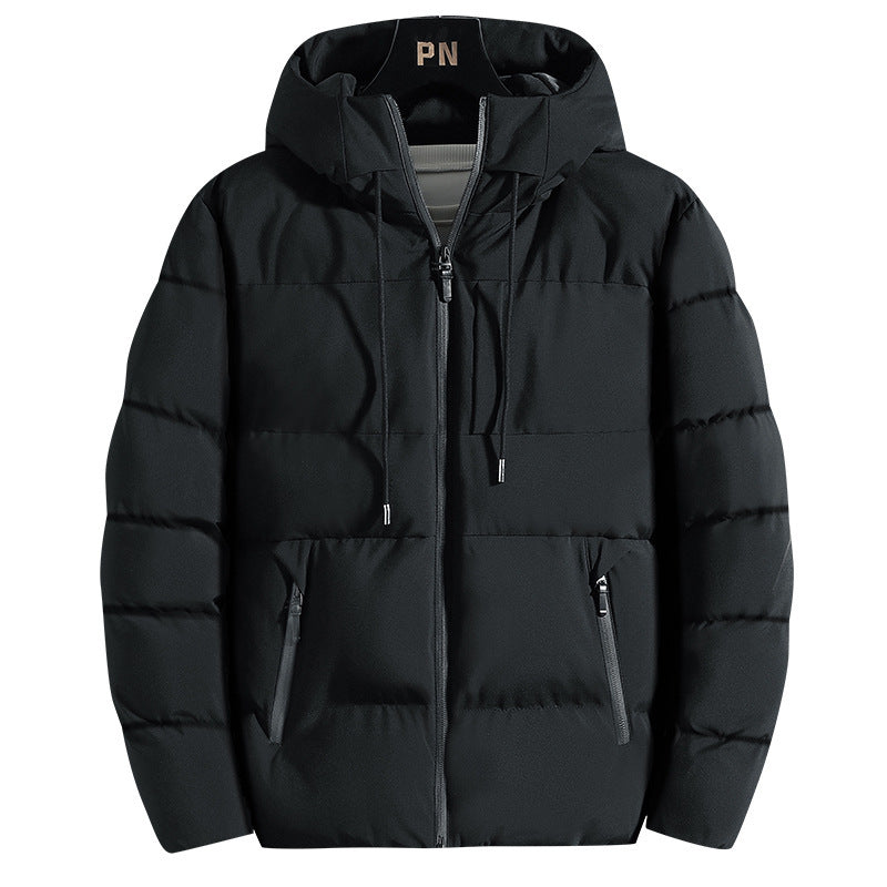 Winter new men's cotton-padded coat padded coat cotton-padded coat tide brand winter hooded versatile down cotton-padded jacket #933