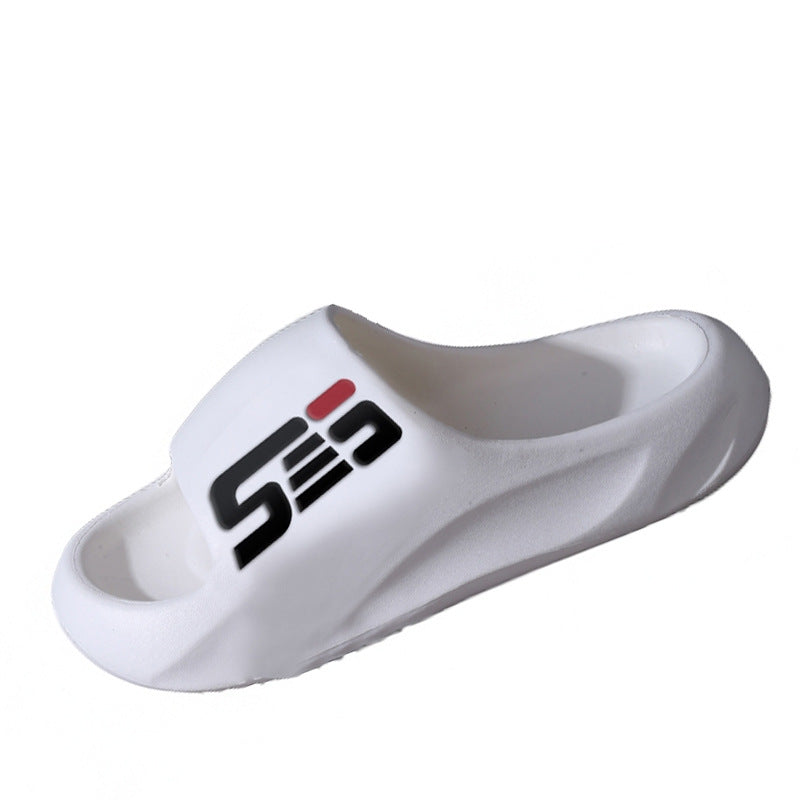 Extra Large Size Slippers for Men, Thick-Soled Trendy Student Slippers, Bathing Outdoor Wear, Non-Slip Slippers for Women, Summer