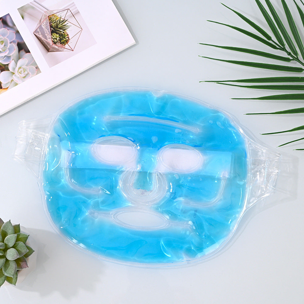 Ice Mask, Ice Eye Mask, Ice Pack, Facial Mask, Postoperative Recovery Artifact, Hot Compress, Full Face Cooling, Super Soft Face Mask