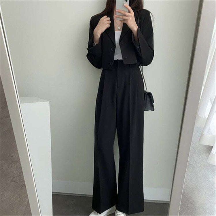 Autumn 2022 New khaki Small Suit Jacket Women's High Sense Small Temperament Commuter Suit suit