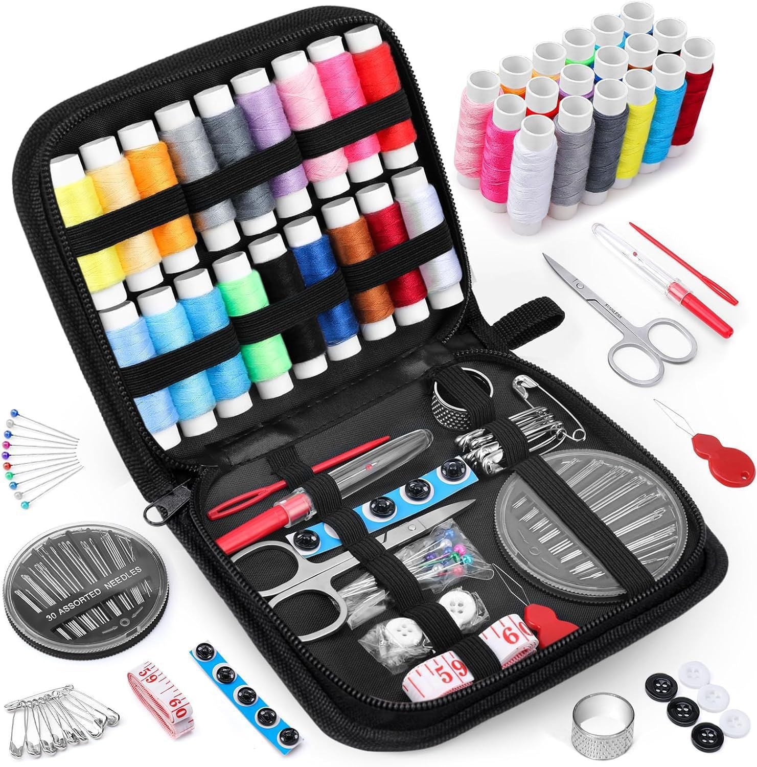 Cross-Border Hot-Selling Household Portable Sewing Kit, Daily Sewing Tools Multi-Piece Set, Handmade Sewing Kit