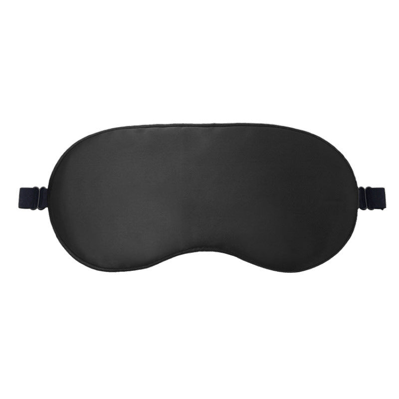 Double-Sided Imitation Silk Eye Mask, Light-Blocking Sleep Eye Mask, Logo Printing Wholesale, Men's and Women's Travel Cooling Ice Silk Eye Protection