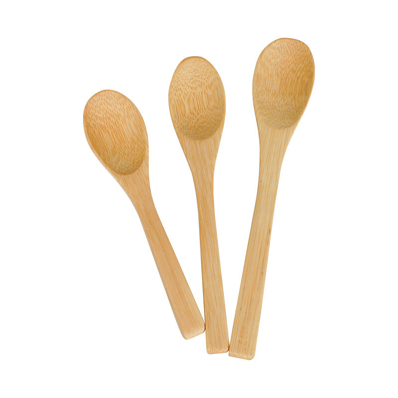 Bamboo Spoon Cross-Border to the Usa, Tea Spoon, Natural Wooden Spoon, Children's Spoon, Coffee Spoon, Honey Spoon, Bamboo Wooden Tableware, Small Spoon, Laser