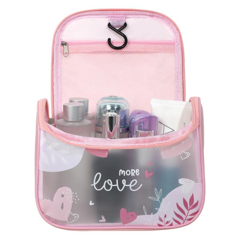 Cosmetic Bag Women's Portable Large Capacity Toiletry Bag Lipstick Portable Portable Travel Simple High Beauty Waterproof Storage Bag