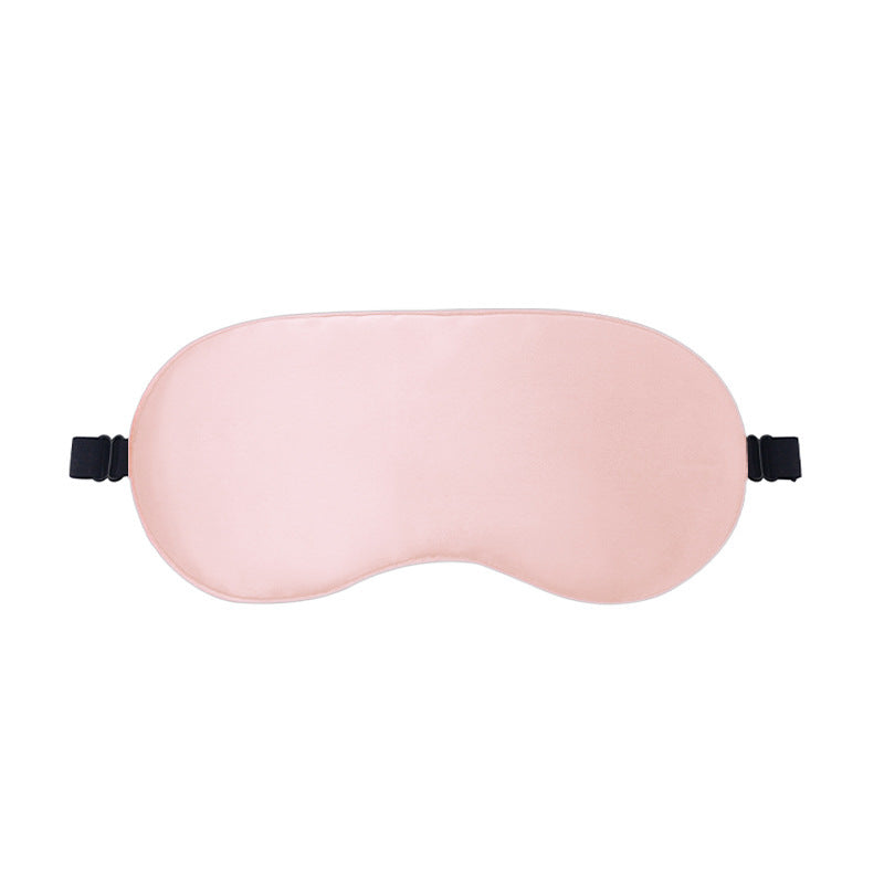 Double-Sided Imitation Silk Eye Mask, Light-Blocking Sleep Eye Mask, Logo Printing Wholesale, Men's and Women's Travel Cooling Ice Silk Eye Protection