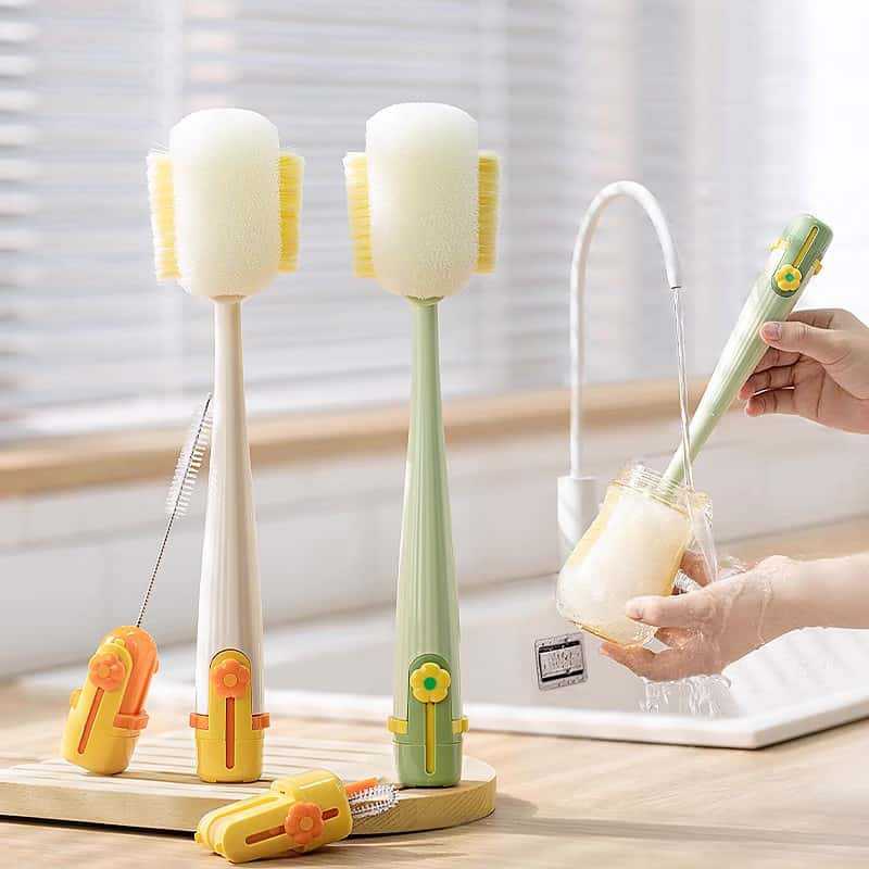 Nano Cup Washing Artifact Household Multifunctional Cup Brush Water Cup Thermos Cup Brush Bottle Cleaning Sponge Brush Cup Brush