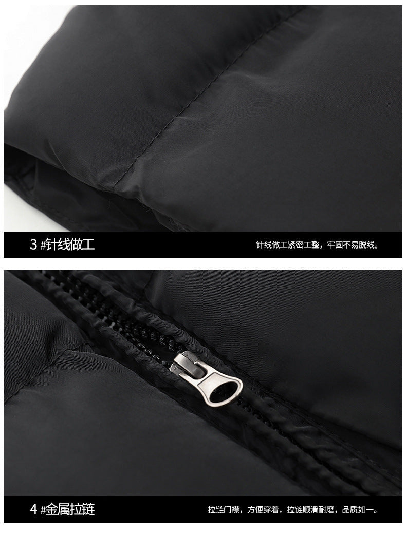 Men's Casual Fashion Vest for Autumn and Winter, Trendy Slim-Fit Jacket, Wholesale Dropshipping