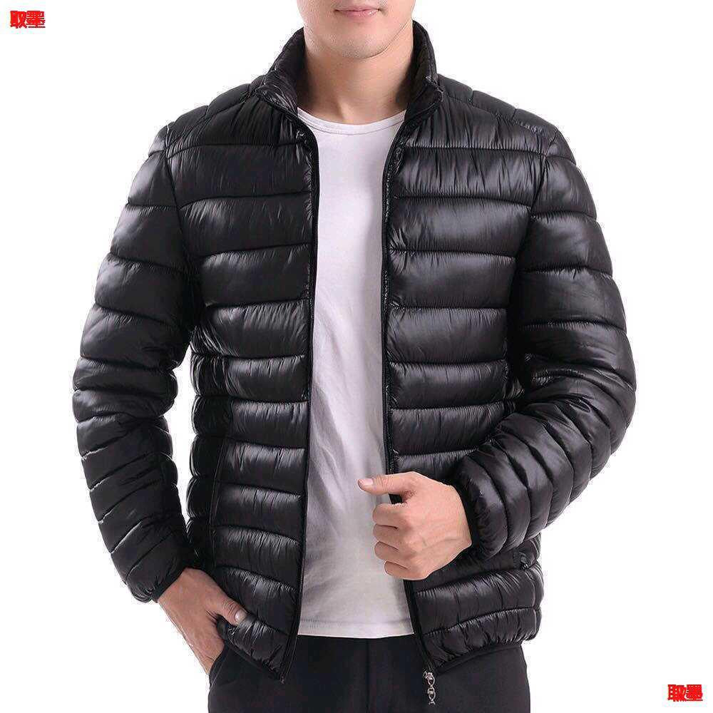 Purchase Off-Season Men's Cotton Coats, Lightweight Fleece-Lined Cotton Coats, and Large-Size Cotton Coats for Men and Middle-Aged Men
