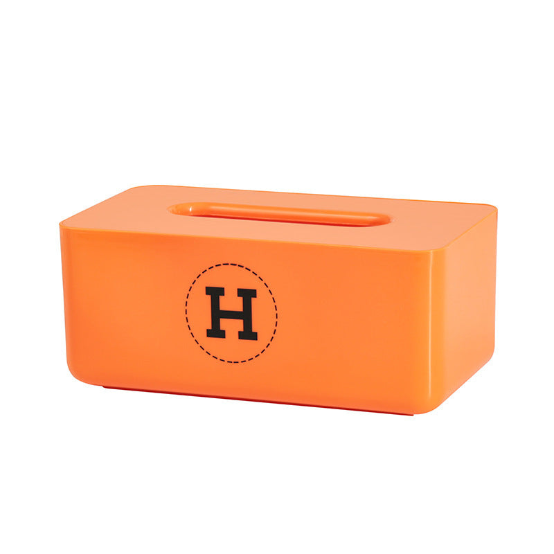 Q 3011 plastic lid paper box living room creative paper box household simple napkin storage box tissue