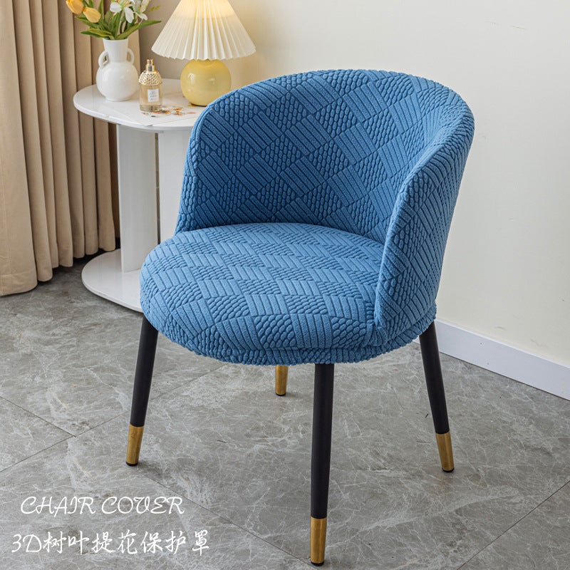 Curved chair cover dressing table dressing table office coffee shop conference semicircle chair cover chopsticks cover cover cloth